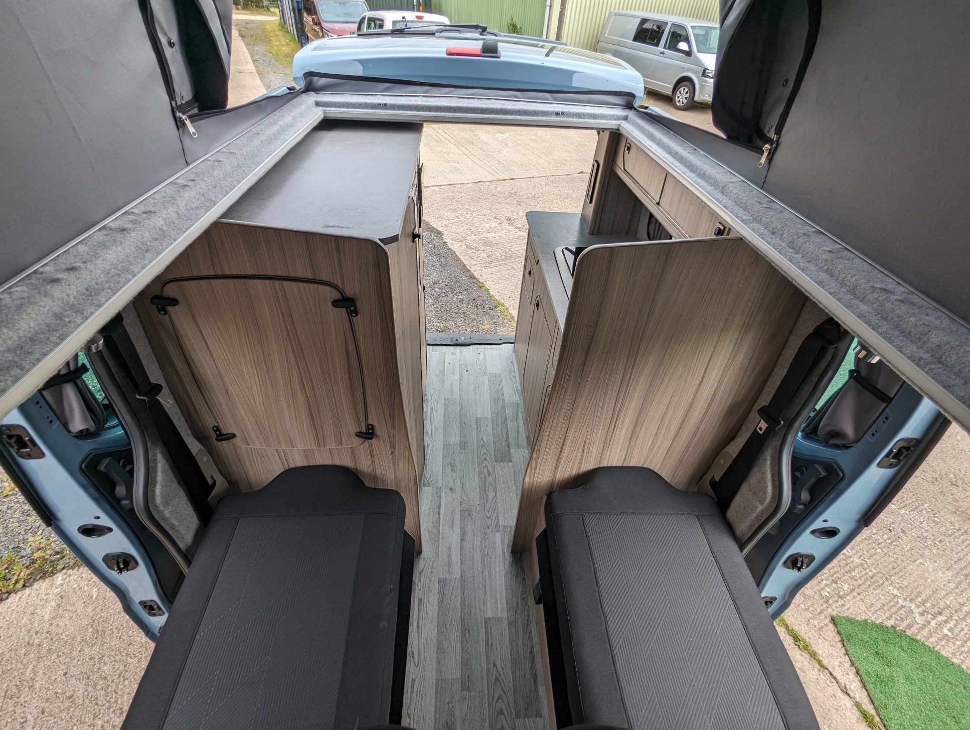 The Witley Camper Van Conversion for the 2013 on Ford Transit Custom and 2024 all New Volkswagen Transporter T7 - cccampers.myshopify.com