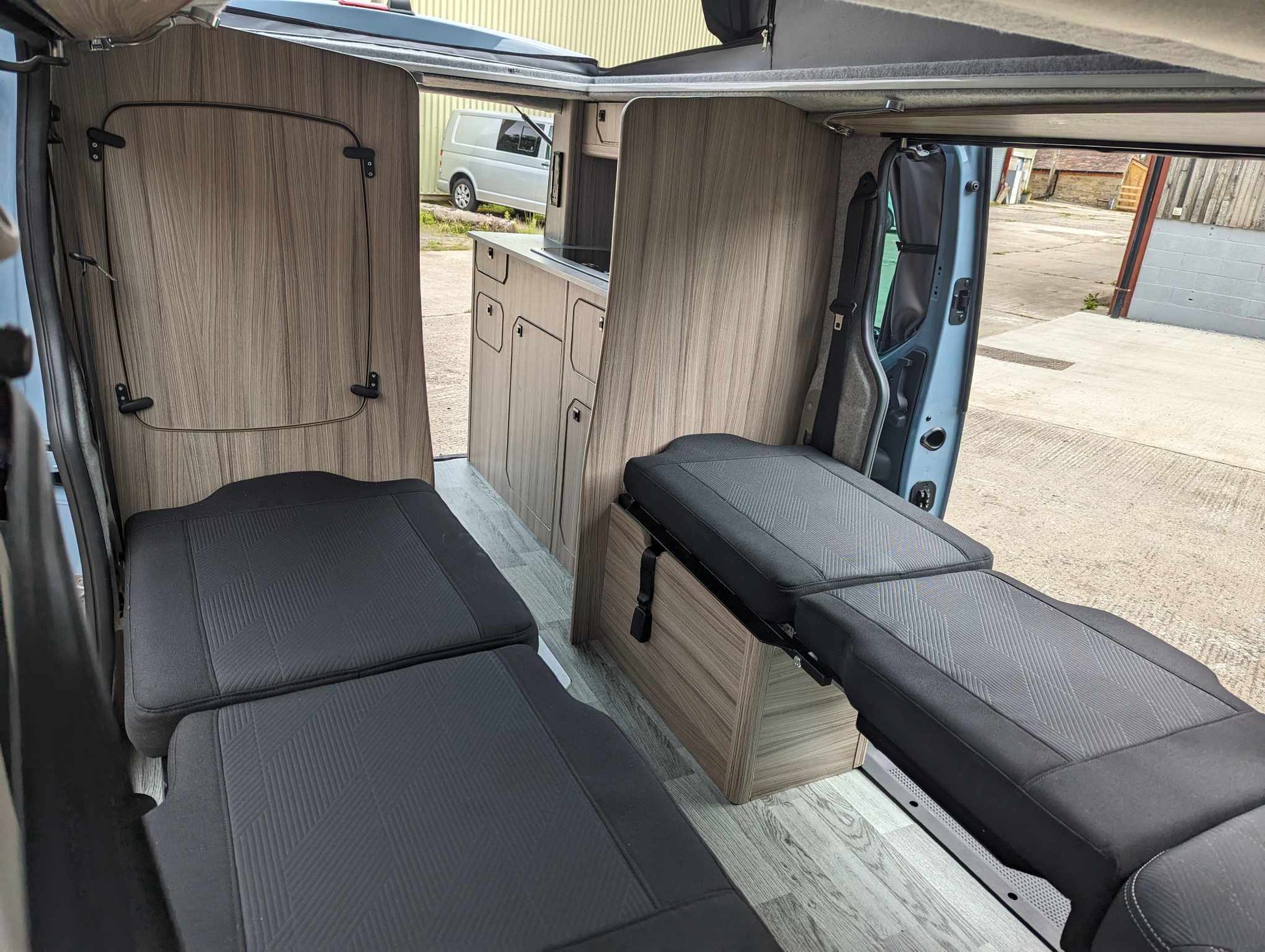 The Witley Camper Van Conversion for the 2013 on Ford Transit Custom and 2024 all New Volkswagen Transporter T7 - cccampers.myshopify.com