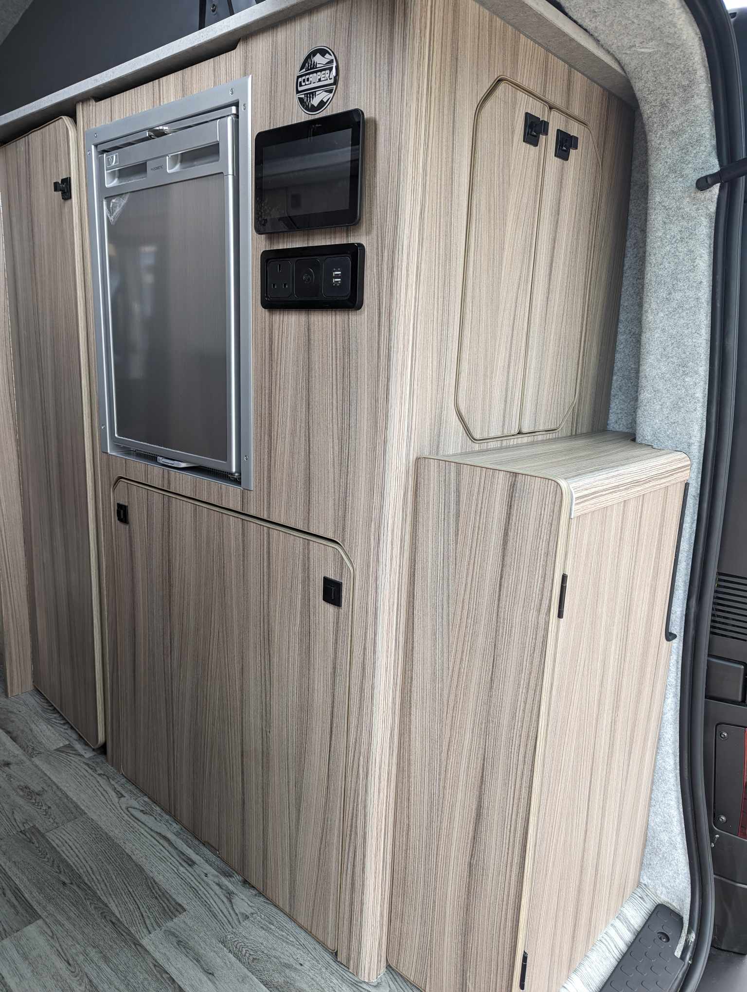 The Witley Camper Van Conversion for the 2013 on Ford Transit Custom and 2024 all New Volkswagen Transporter T7 - cccampers.myshopify.com