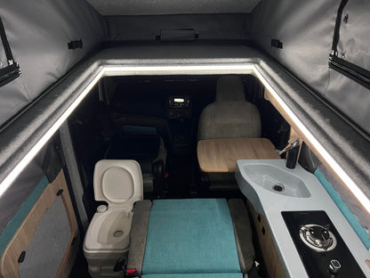The Clee Solo or Duo Camper Van Conversion for the Nissan NV200 & eNV200 Diesel or Electric Camper. - cccampers.myshopify.com