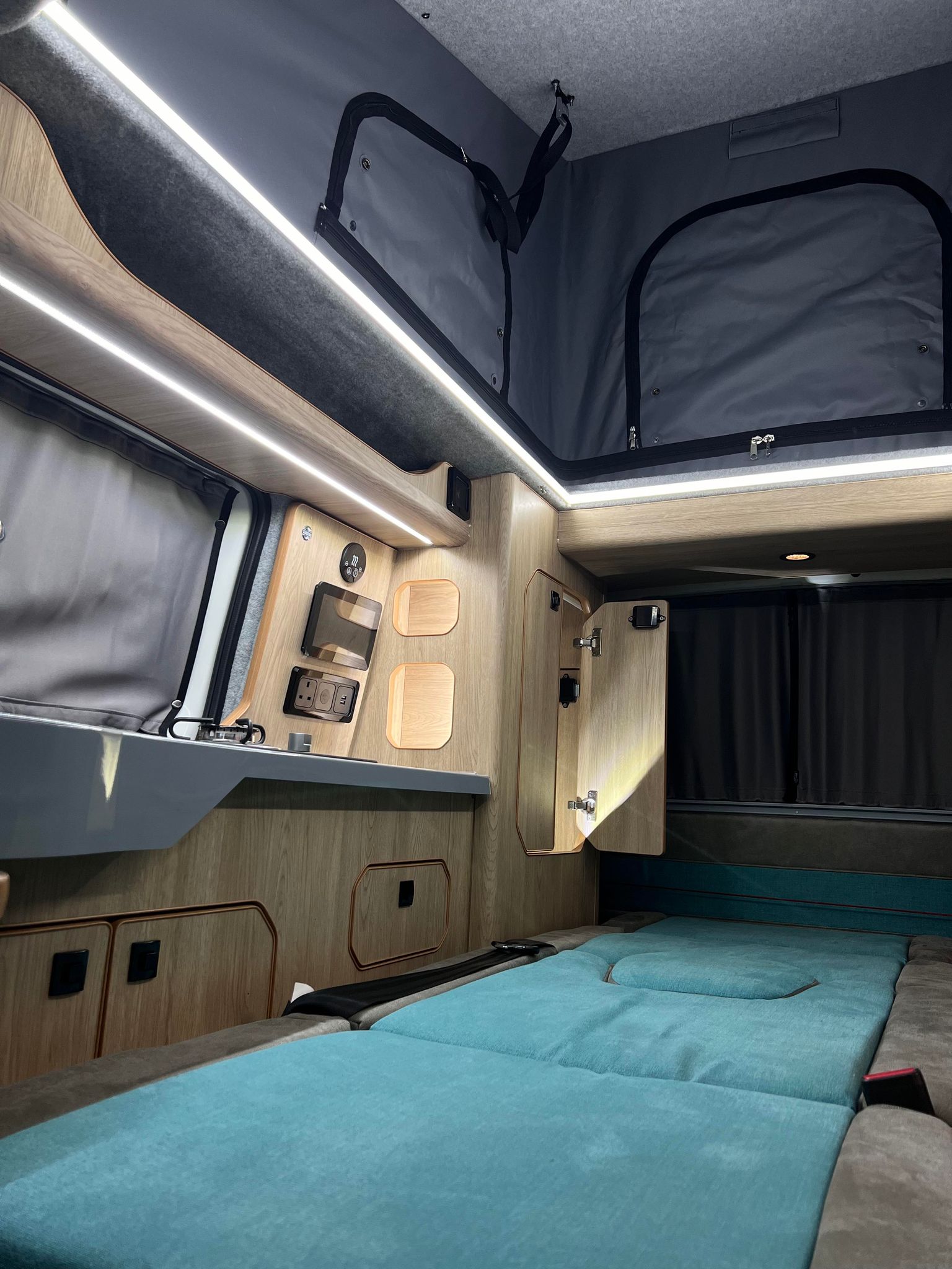 The Clee Solo or Duo Camper Van Conversion for the Nissan NV200 & eNV200 Diesel or Electric Camper. - cccampers.myshopify.com