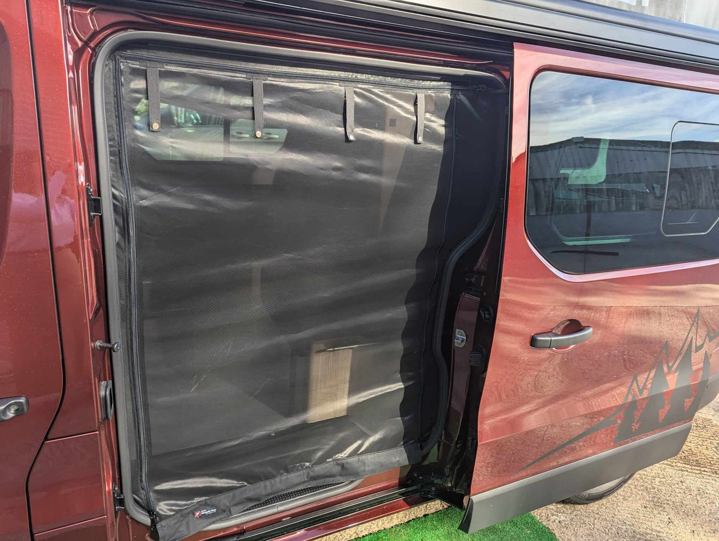 Mosquito Nets for your CCCamper Van - Rear and Side Doors