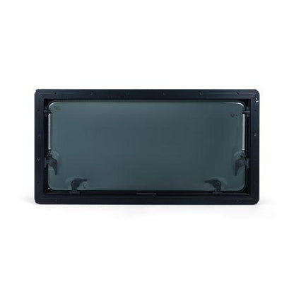 Top-Hinged Aluminium Cassette Window with Blackout Blind & Flyscreen | Campervan Upgrade