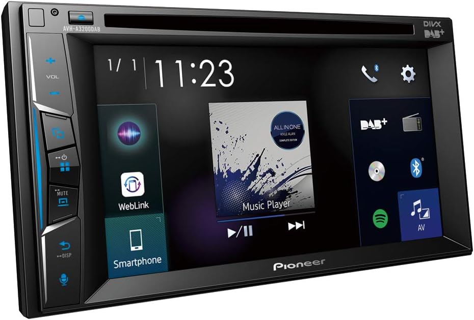 Pioneer CD Player Stereo upgrade 6.8" Capacitive Touchscreen Apple CarPlay Android Auto DAB/DAB+ Digital Radio Bluetooth Mechafree Spotify (Copy)