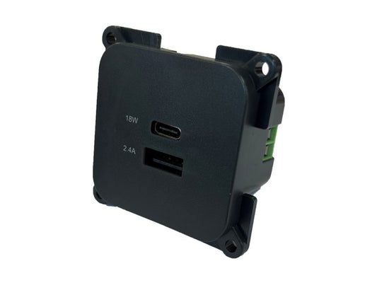 USB-A & USB-C C-Line Socket Pack - Additional USB-A & USB-C charge points - cccampers.myshopify.com