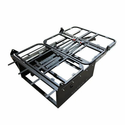 Bliss 1100mm Rock and Roll Seat Bed – M1 Crash-Tested, ISOFIX, Gas Locker | Campervan Double Bed