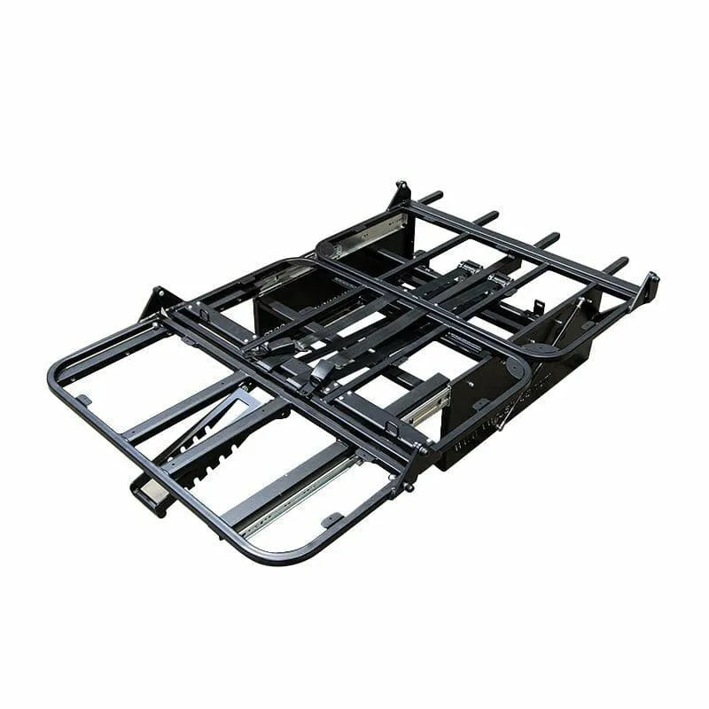 Bliss 1100mm Rock and Roll Seat Bed – M1 Crash-Tested, ISOFIX, Gas Locker | Campervan Double Bed