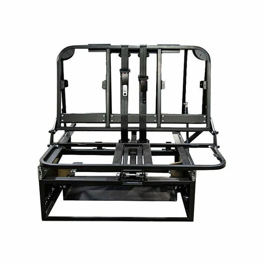 Bliss 1100mm Rock and Roll Seat Bed – M1 Crash-Tested, ISOFIX, Gas Locker | Campervan Double Bed