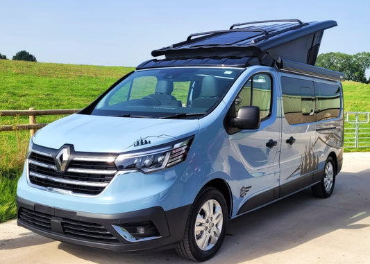 The Witley Renault Trafic Sport with an automatic option by CCCAMPERS a compact campervan motorhome
