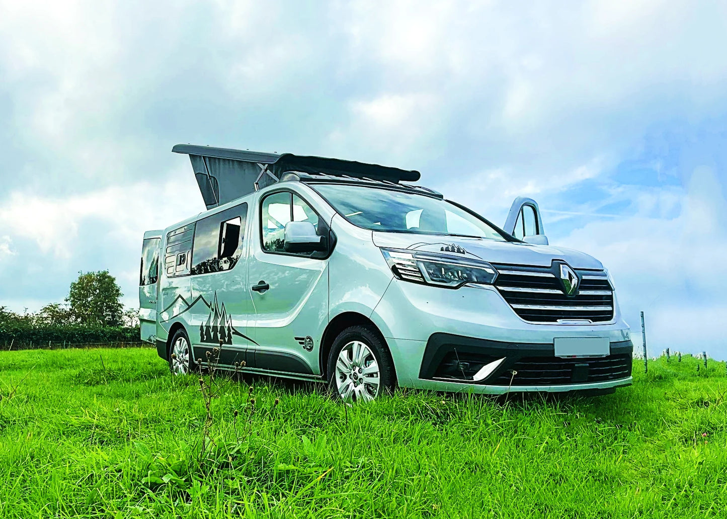 The Flagship Witley Twin-Bed Campervan Conversion with Toilet for Nissan Primastar : Available with 4, 5, or 6 Travelling Seats