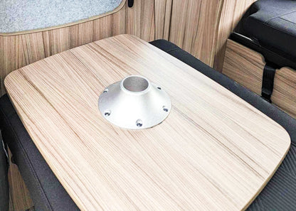 The Flagship Witley Twin-Bed Campervan Conversion with Toilet for Nissan Primastar : Available with 4, 5, or 6 Travelling Seats