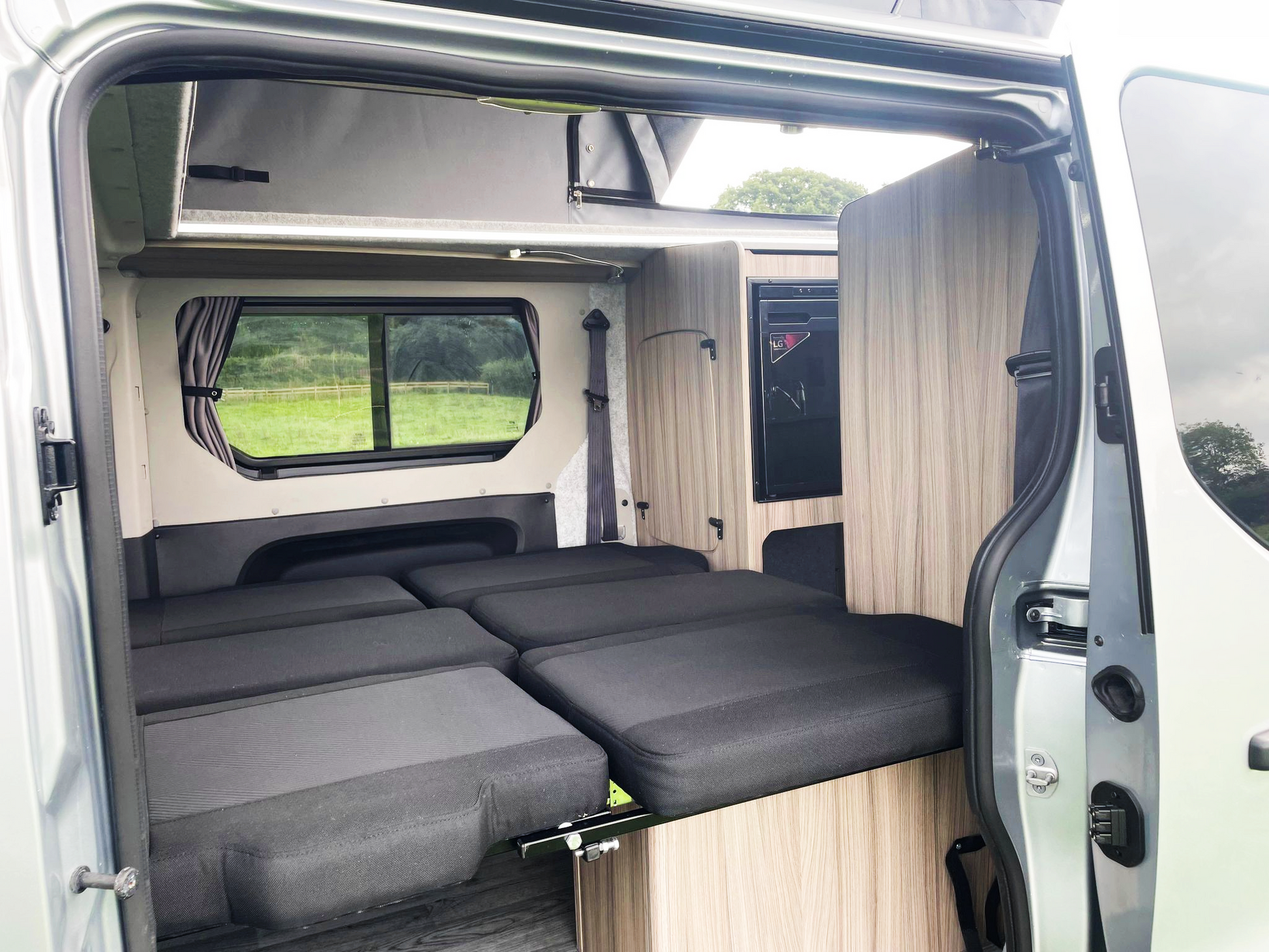 The Witley Renault Trafic Sport with an automatic option by CCCAMPERS fully-featured mini micro compact campervan motorhome - cccampers.myshopify.com