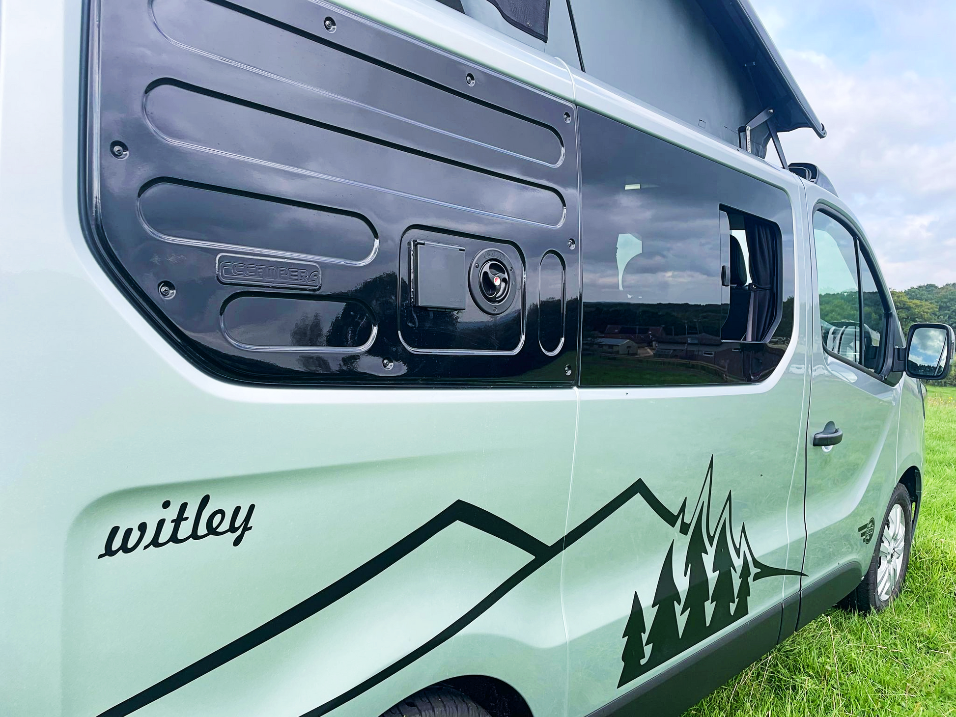 The Witley Renault Trafic Sport with an automatic option by CCCAMPERS fully-featured mini micro compact campervan motorhome - cccampers.myshopify.com