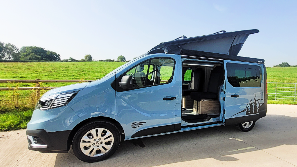 The Flagship Witley Twin-Bed Campervan Conversion with Toilet for Renault Trafic : Available with 4, 5, or 6 Travelling Seats
