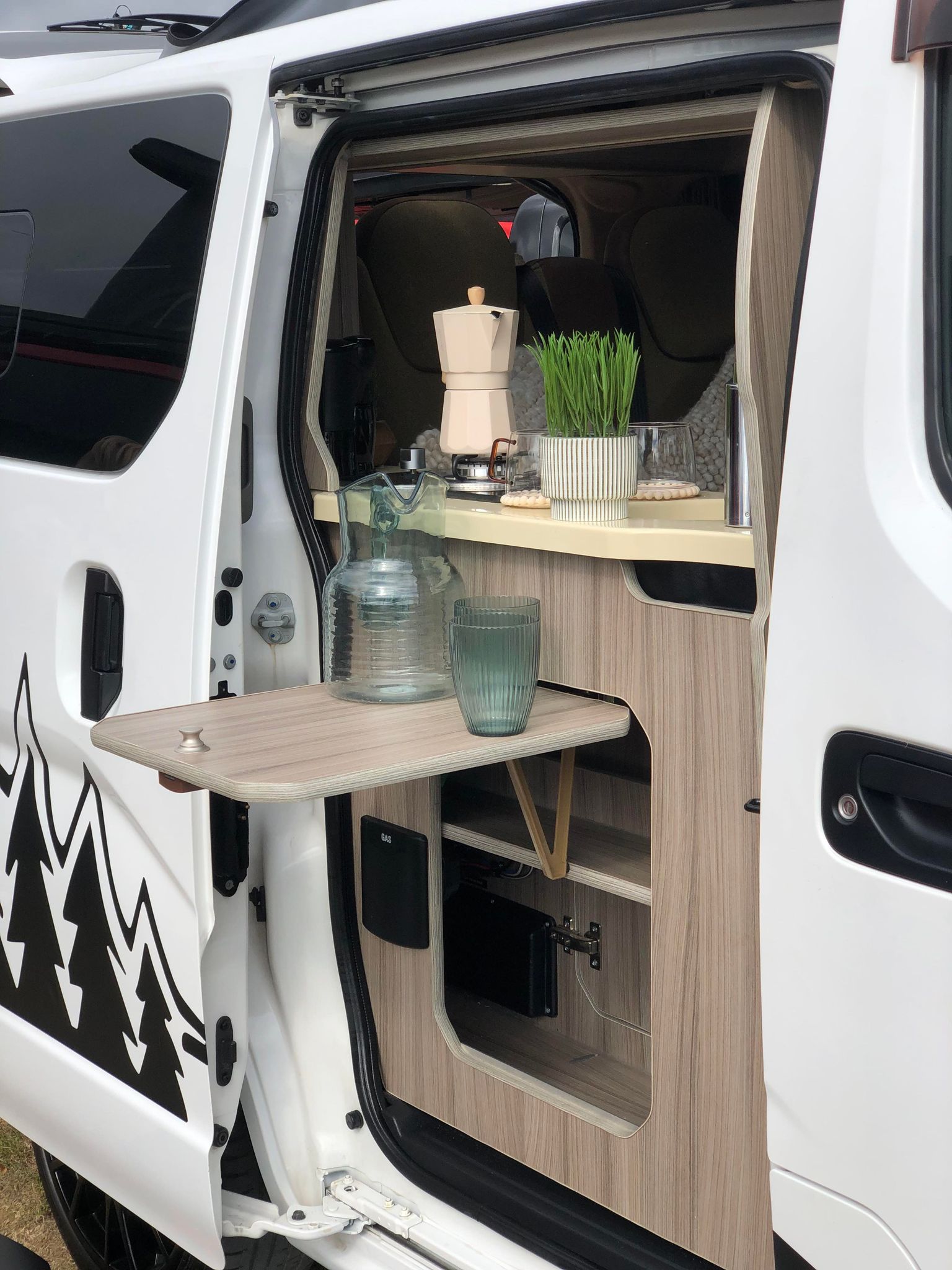 The Clee Solo or Duo Camper Van Conversion for the Nissan NV200 & eNV200 Diesel or Electric Camper. - cccampers.myshopify.com