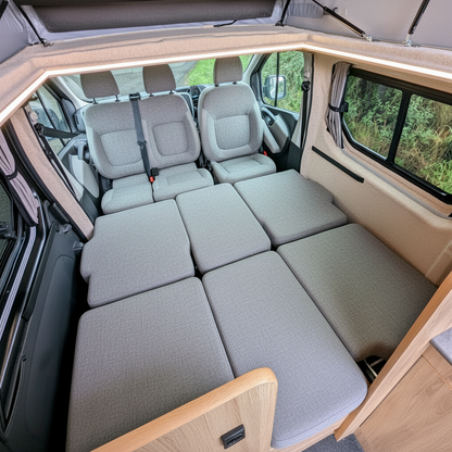 Ford Transit Custom (New Shape 2024 Onwards) Campervan Conversion | Up to 6 Seats & Twin Beds
