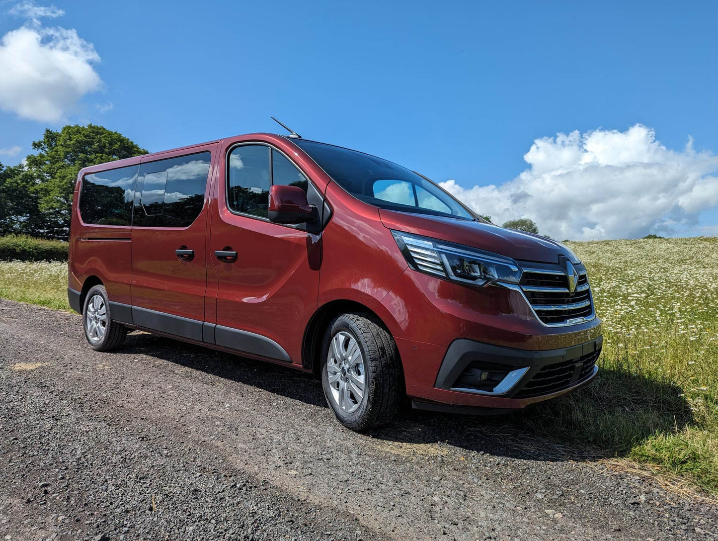 IN STOCK NOW - Brand New Renault Trafic in Carmin Red Mamble available
