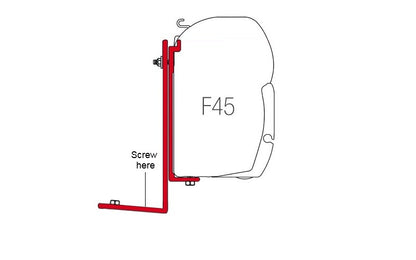 Fiamma F45 Awning Bracket Kit for Nissan Elgrand E51 & E52 | CCCAMPERS