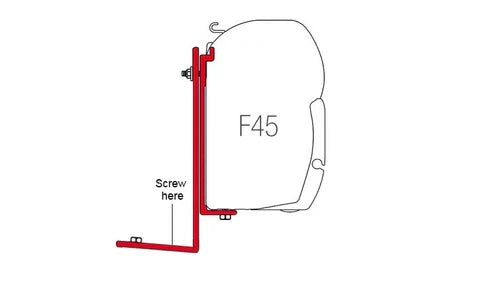Fiamma F45 Awning Bracket Kit for Nissan Elgrand E51 & E52 | CCCAMPERS