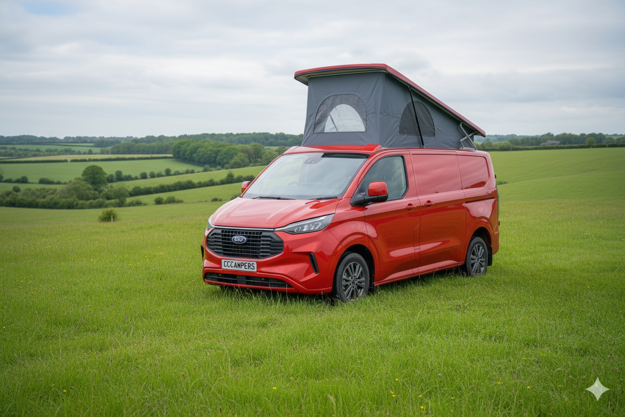 Ford Transit Custom (2024 Onwards) Pop Top Roof - Stargaze Rear Elevating Roof