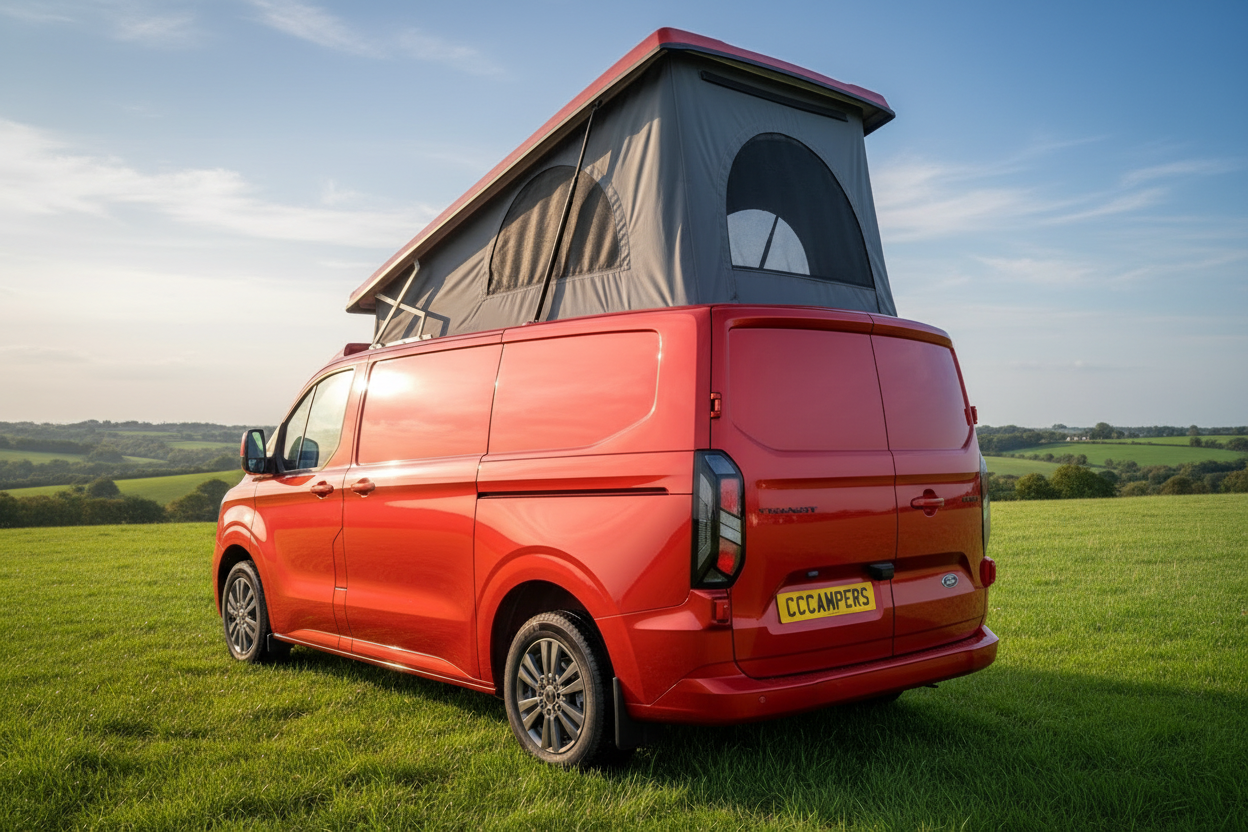 Ford Transit Custom (2024 Onwards) Pop Top Roof - Stargaze Rear Elevating Roof