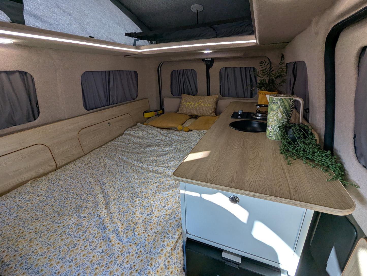 The Lindridge Renault Trafic Sport with an automatic option by CCCAMPERS a compact campervan motorhome