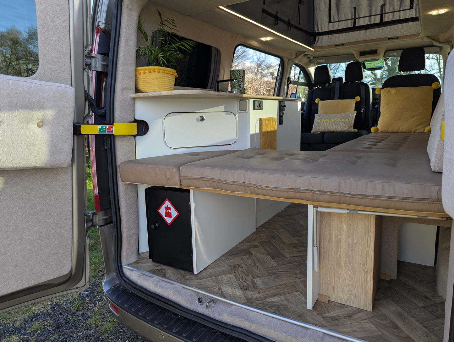 The Lindridge Renault Trafic Sport with an automatic option by CCCAMPERS a compact campervan motorhome