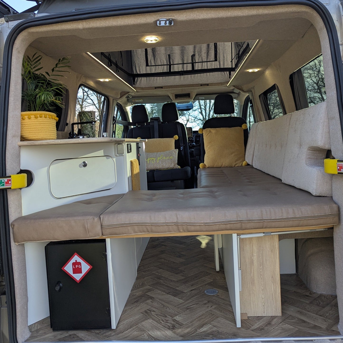 The Lindridge Renault Trafic Sport with an automatic option by CCCAMPERS a compact campervan motorhome