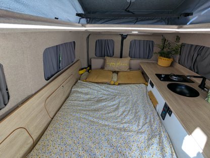 The Lindridge Renault Trafic Sport with an automatic option by CCCAMPERS a compact campervan motorhome