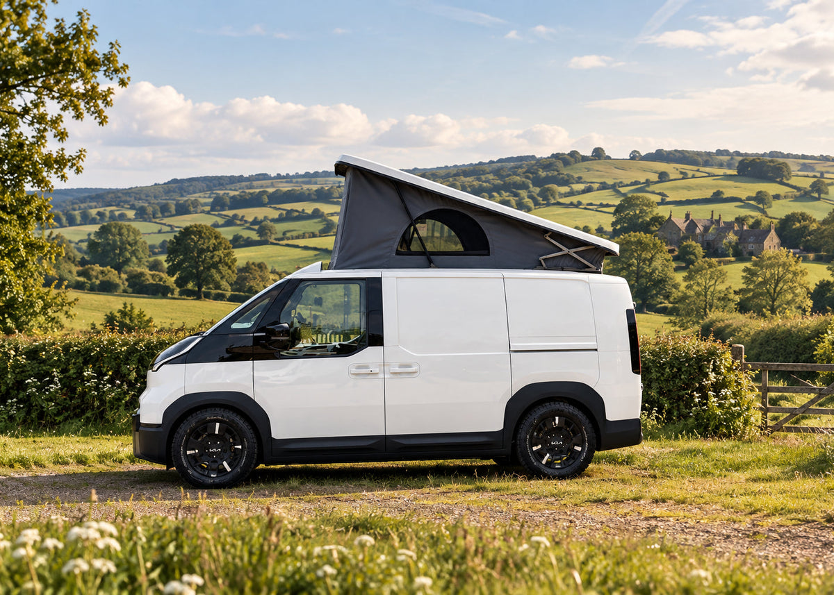 Kia PV5 Stargaze Pop-Top Roof | Front-Opening | M1 & TÜV Tested | CCCampers