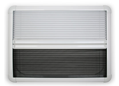 Top-Hinged Aluminium Cassette Window with Blackout Blind & Flyscreen | Campervan Upgrade