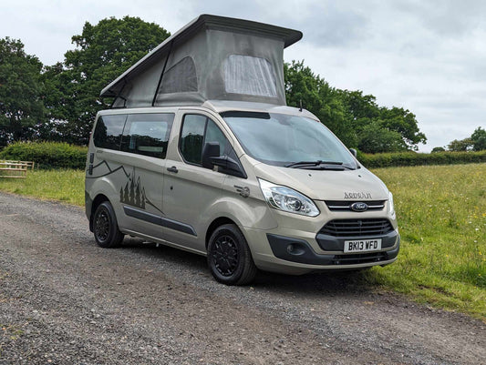 SOLD - Pre Loved CCCampers 'Severn' Ford Transit Custom SWB Campervan only 75,000 miles on the clock