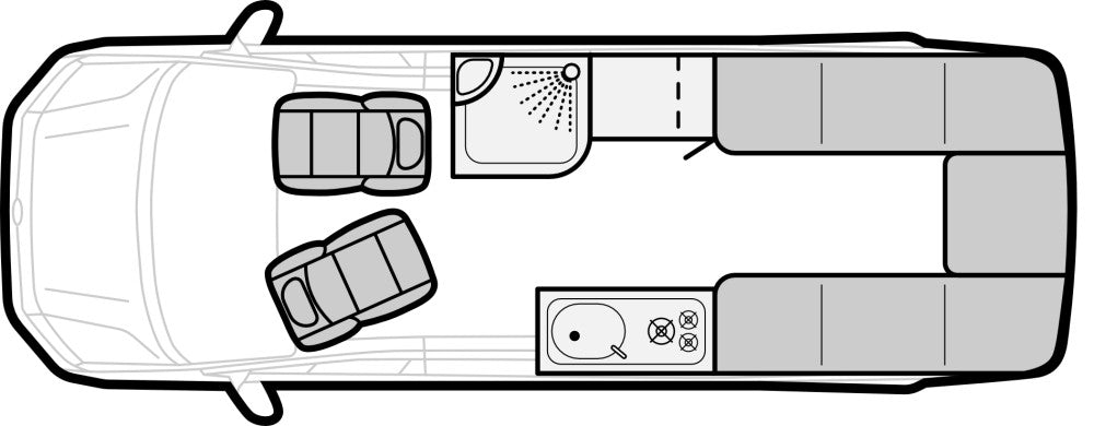 The Flagship Ribbsford Motorhome Class B Conversion for the Renault Master & Nissan Interstar