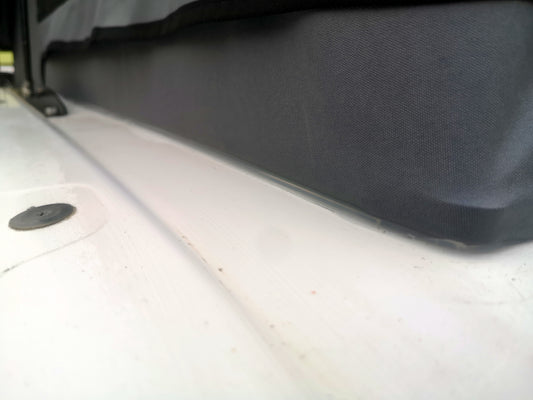 2.3 Elevating Pop Top Roof Removal of Old Sealant and Re-Sealing for Enhanced Waterproofing - cccampers.myshopify.com