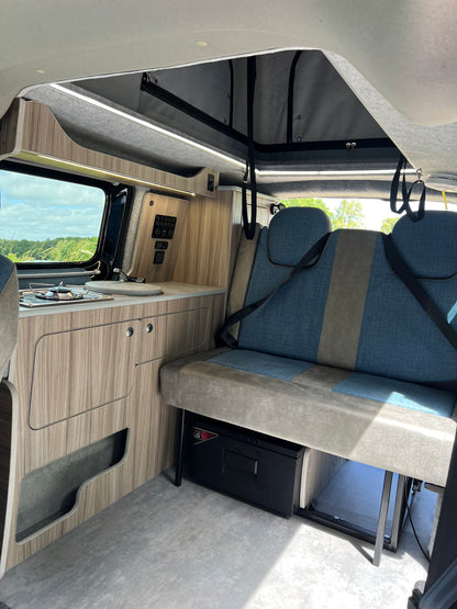 Volkswagen Caddy Maxi Ultimate Side Kitchen Layout Campervan Conversion – A True Camper with Comfort, Style & Adventure in One!