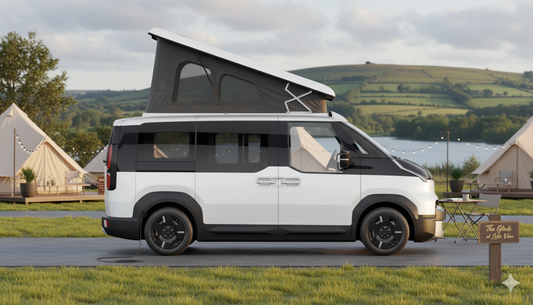 Kia PV5 Passenger Ultimate Side Kitchen Layout Campervan Conversion – A True Camper with Comfort, Style & Adventure in One!