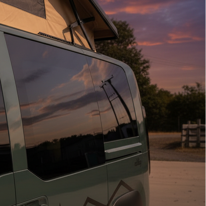 Kia PV5 | Fitted Glass Campervan Windows | CCCampers
