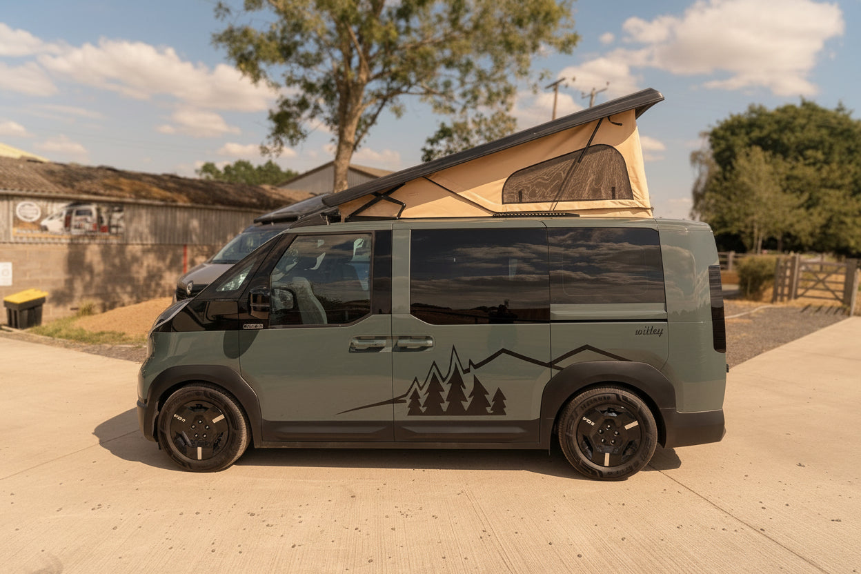 Kia PV5 | Fitted Glass Campervan Windows | CCCampers