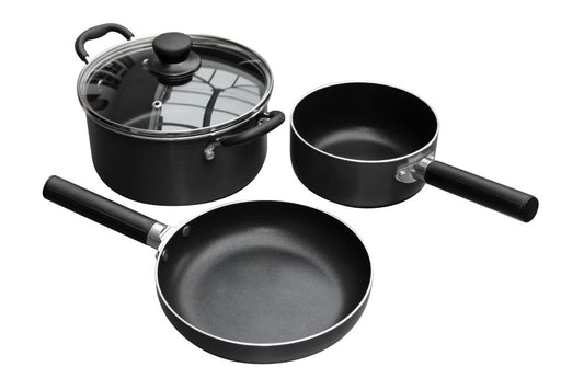Outdoor Revolution Koga 3-Piece Induction Pan Set | Campervan Cookware