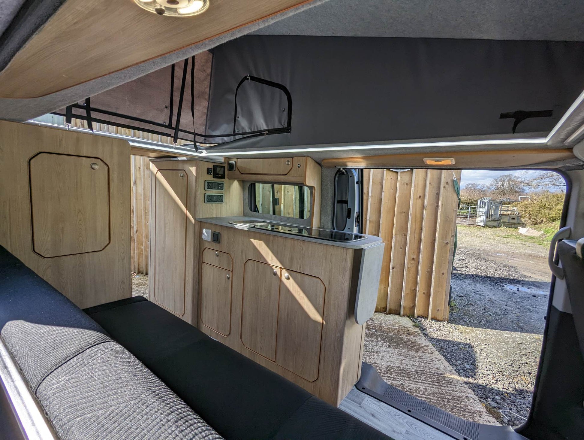 The 'Mamble' Renault Trafic Sport with an automatic option by CCCAMPERS - cccampers.myshopify.com