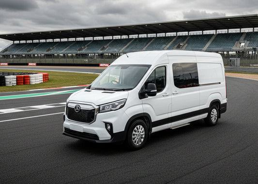 Maxus Deliver 9 RaceVan Conversion | Garage, Fixed Bed, Toilet Room & Gas Hob | IMI EV Qualified | Built in Worcestershire