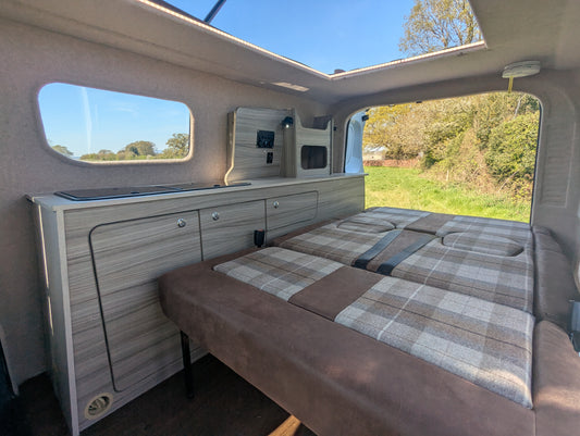 Maxus eDeliver 3 Campervan Insulation, Ply-Lining, Carpet Lining & Trim Upgrades Carpetline