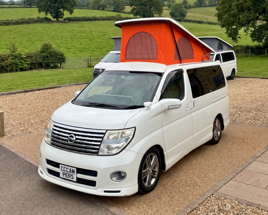 Nissan Elgrand E51 (2005-2010 Models) Pop-Top Roof Installation