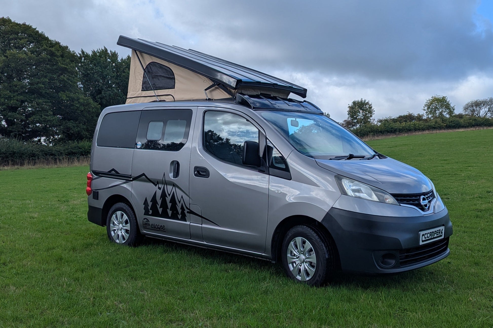 Campervan Best Small Combi Van CCCAMPERS Nissan NV200 Premium Clee
