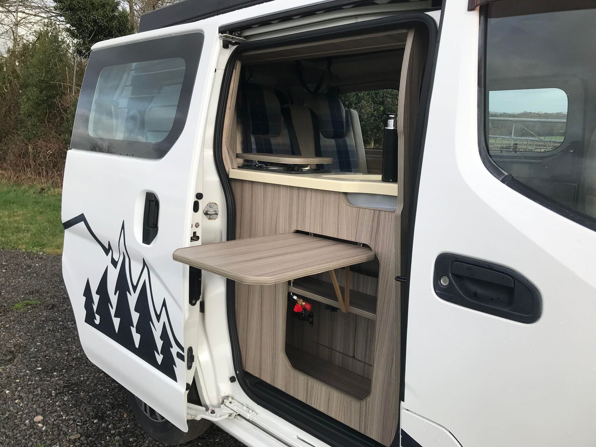 The Clee Solo or Duo Camper Van Conversion for the Nissan NV200 & eNV200 Diesel or Electric Camper. - cccampers.myshopify.com