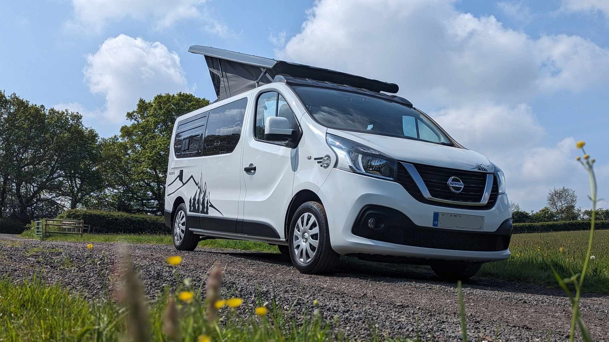 Nissan Primastar Vivaro High Top Conversion Vauxhall Vivaro N/S