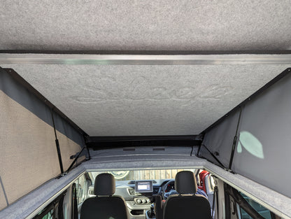 Raising Roof Bed - sleeps up to 2 adults / 3 children