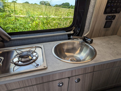 Volkswagen Caddy Maxi Ultimate Side Kitchen Layout Campervan Conversion – A True Camper with Comfort, Style & Adventure in One!