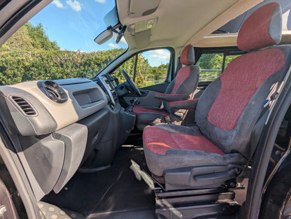 For Sale 2018 Pre Loved CCCampers 'Witley' Renault Trafic Campervan with only 34,000 miles on the clock!