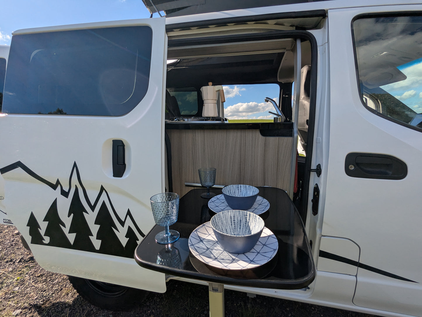 For Sale 2013 Pre Loved CCCampers Clee Nissan NV200 with only 52,000 miles on the clock!